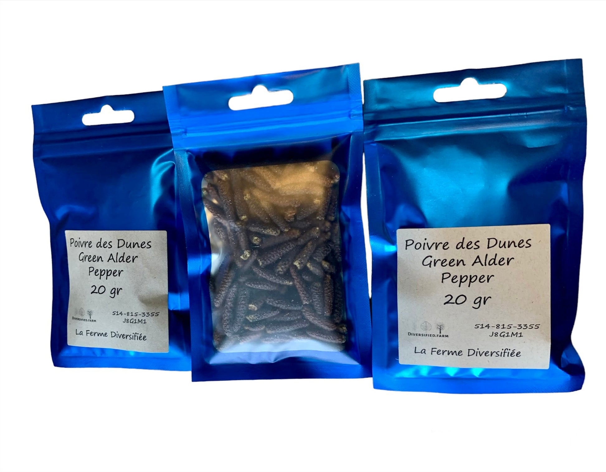 Green Alder Pepper/ Poivre des dunes - Diversified Farm