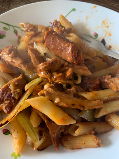 Dried wild chanterelle mushrooms