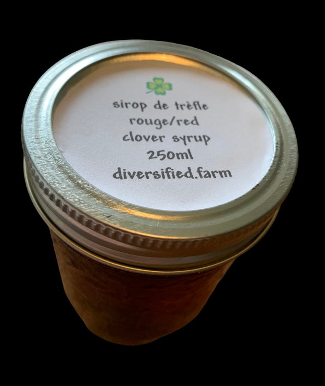 Red clover syrup - Diversified Farm 